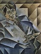 Juan Gris portait of pablo picasso oil on canvas